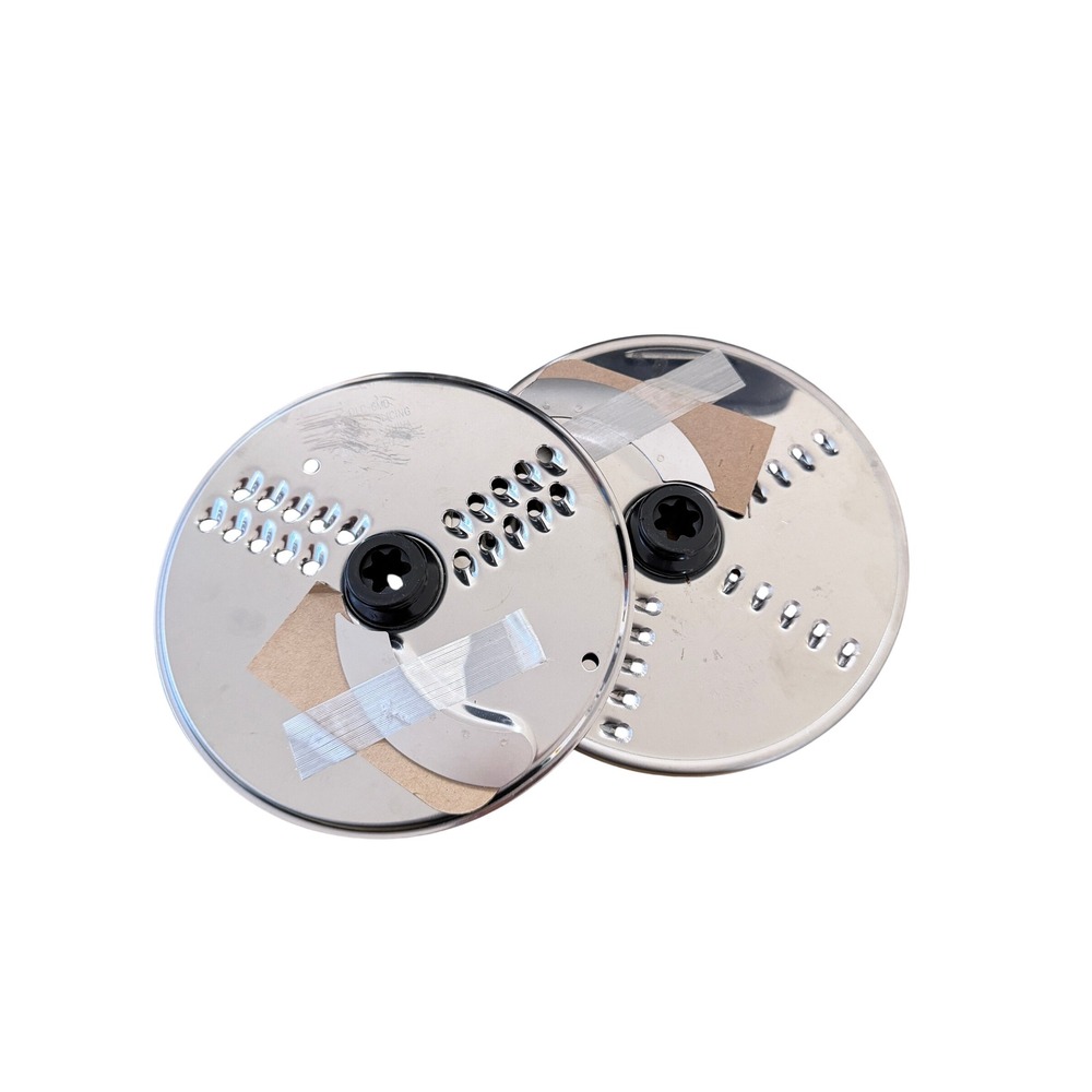 Cuisinart DLC-6MD Medium Slicing Disc & DLC-6FD Fine Shredding Disc Set NEW